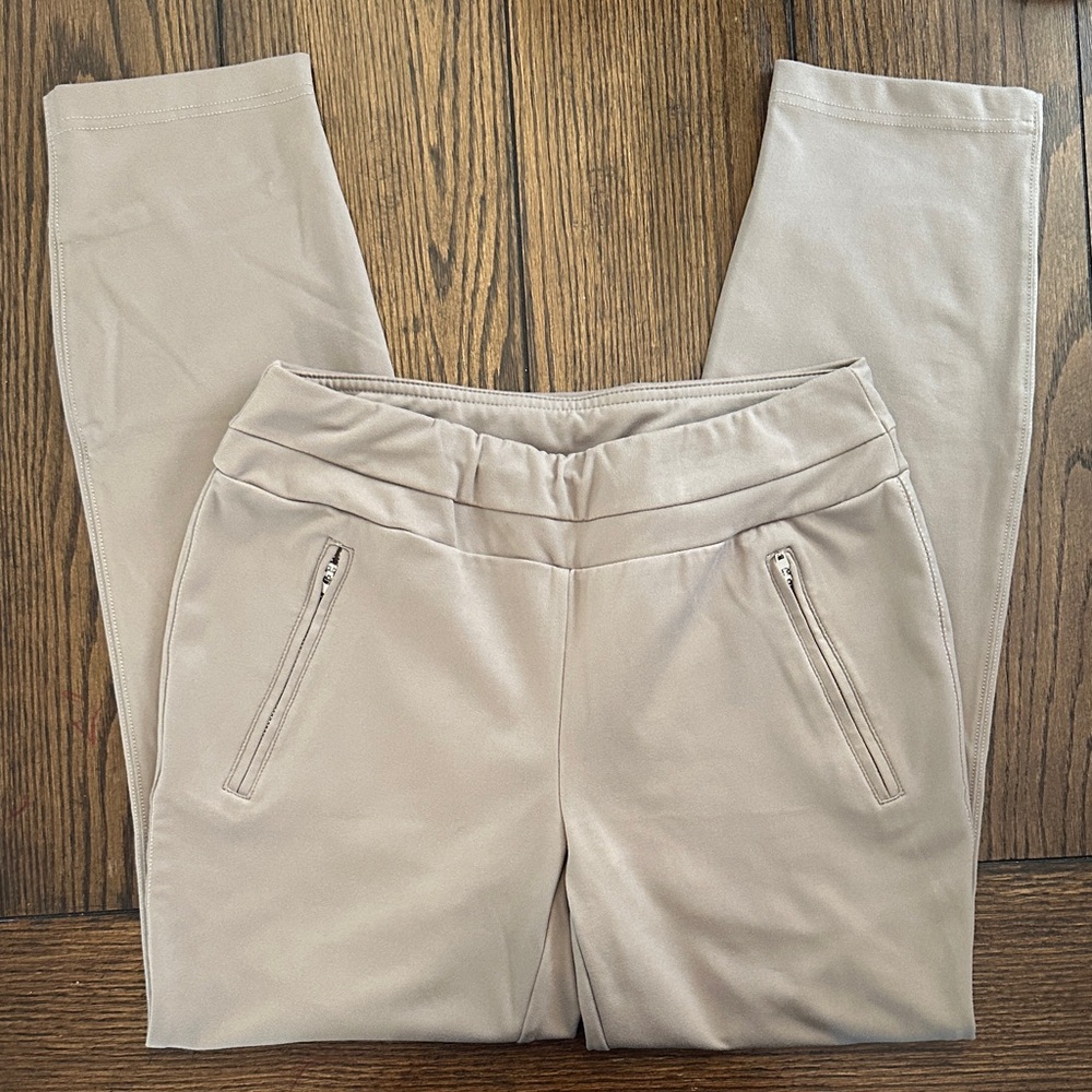 Zac & Rachel Taupe Skinny Casual Pants